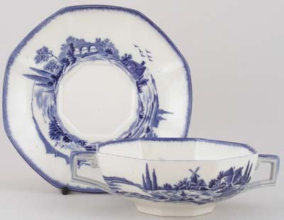 Soup Cup and Saucer c1930s